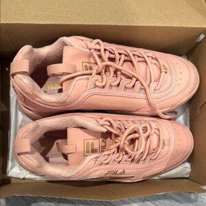 Fila Blush Pink Athletic Shoes